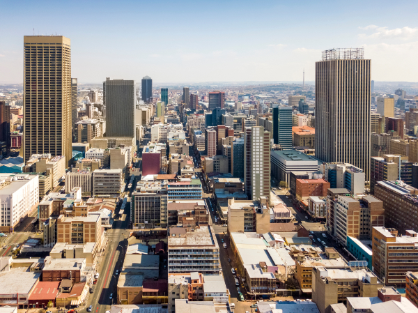 Architecture,Of,Downtown,Of,Johannesburg,,South,Africa